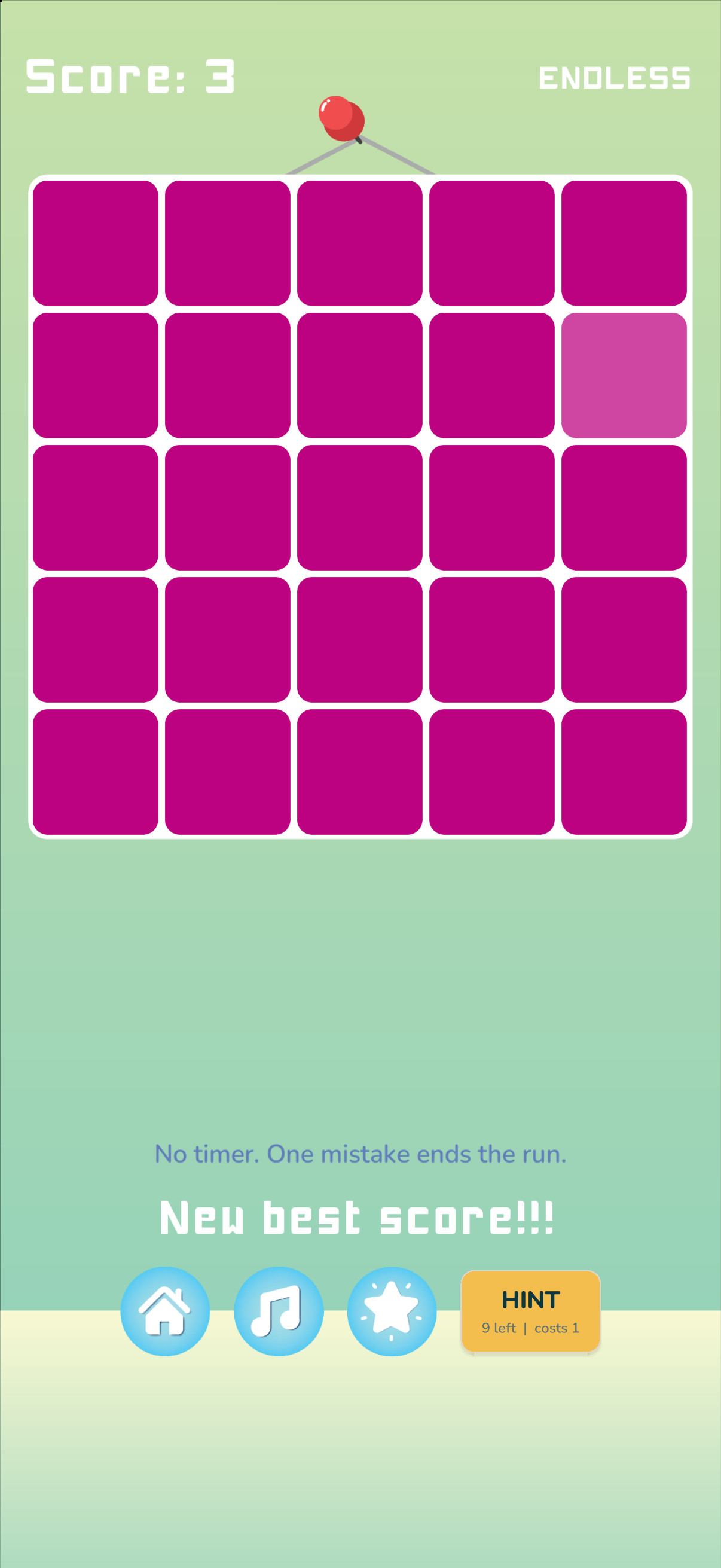 Actual Kuku Kube color puzzle gameplay